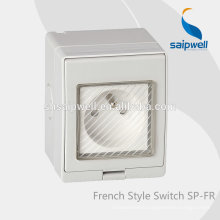 Saipwell High Quality French Waterproof Outdoor Socket